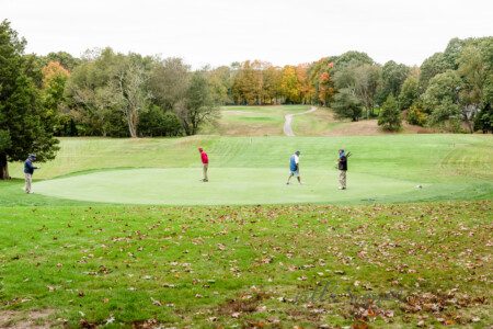 A golfers dream. Watch golfers from your patio with a wonderful view of the fairway near holes 16 and 17.
