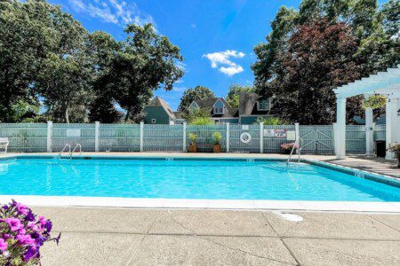 Soak up a little sun and take a dip in your complimentary outdoor pool located at Clubhouse 2. Open seasonally, May-October and just a 3 minute walk from your villa!