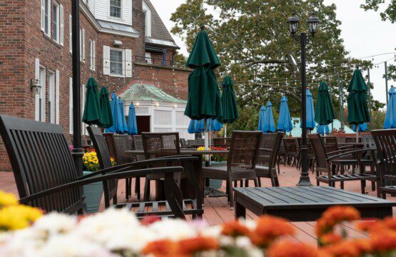 Spa/Kensington Terrace. Serving Breakfast, Lunch, and Dinner. Special drinks offered Tuesday and Thursday nights! Check spa calendar for times!