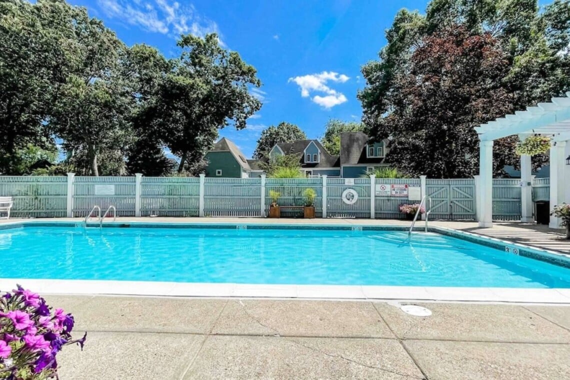 Soak up a little sun and take a dip in our seasonally-heated, outdoor, saltwater pool! Clubhouse 2