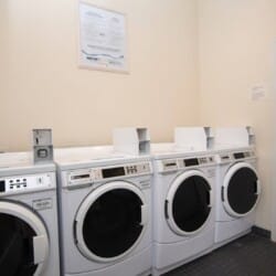 Laundry Facility located at ClubHouse 1 (fees apply)