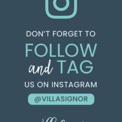 Please follow us on IG @villasignor. We have recommendations and information about the area so that you can make the most out of your stay with us!