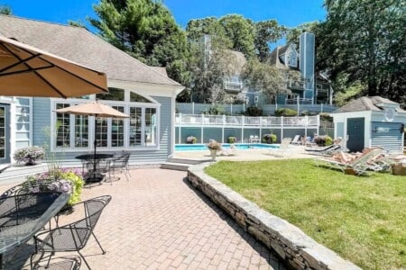 Heated Pool In Clubhouse 1. Open May-October Come enjoy this Complimentary clubhouse during your stay! Just a short walk from your villa and features a jacuzzi, sauna, and cardio room! A laundry facility is also available (fees apply).