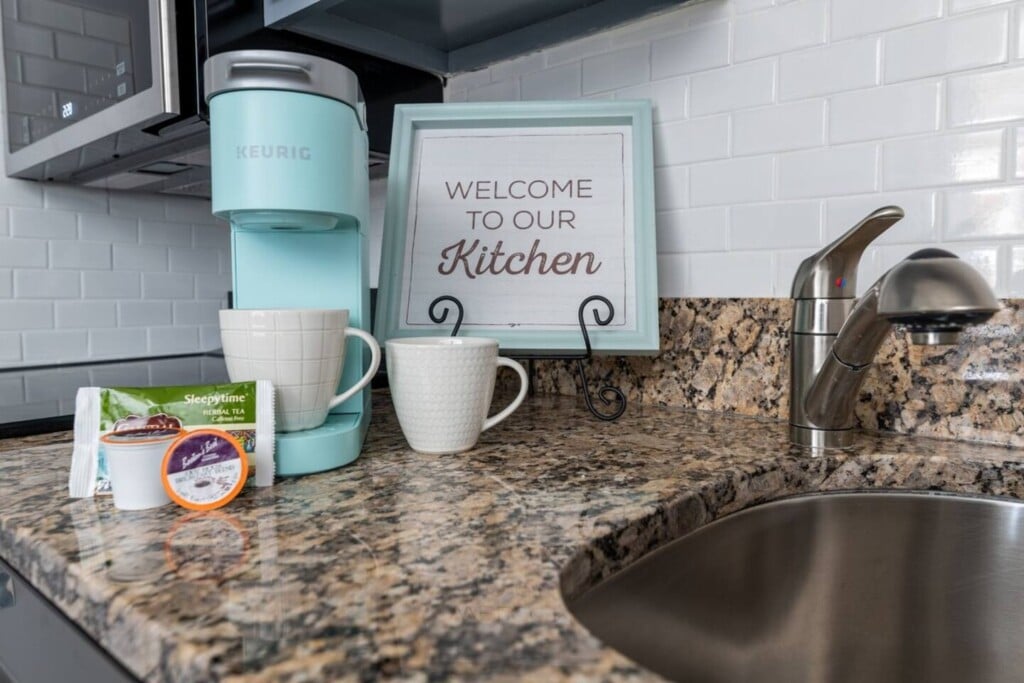 Complimentary K cups for coffee lovers to use with your Keurig Coffee Maker.