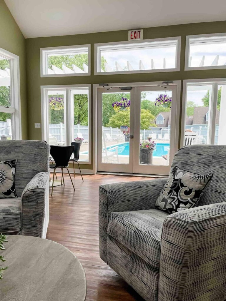 This can be your view! Come stay and enjoy the beautiful grounds and see what Norwich CT has to offer!