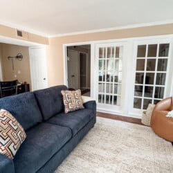 Snuggle up, a favorite spot amongst guests, to watch a movie or enjoy the fireplace, you’ll feel right at home!