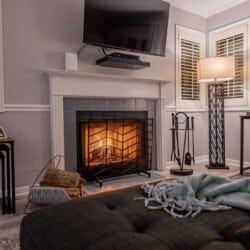 Need a cozy night in? Stay put and enjoy your wood burning fireplace when celebrating your next special occasion! Check out our extras on Instagram @villasignor!