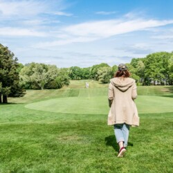 Settled directly on the Norwich Public Golf Course adjacent to holes 16 and 17. Villa 3 is steps away.