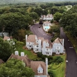 Ariel view of the property. *Clubhouse 2 pool pictured.
