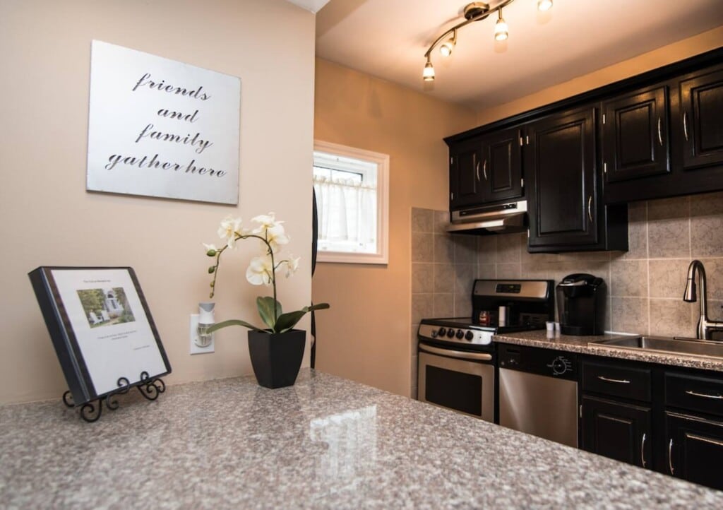 If you crave a cozy night in during your stay at the villa, you will find everything you need to prepare a good, home-cooked meal in the kitchen. We've got you covered with cookware, utensils, etc.