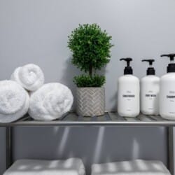 Pack light and save space for some local shopping! We've got you covered with complimentary shampoo, conditioner, and Body wash from Public Goods Other amenities include -linens -towels -toilet paper -hair dryer