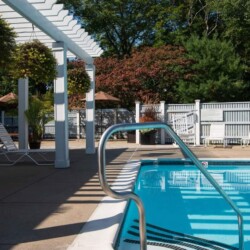 Soak up a little sun and take a dip in our seasonally-heated, outdoor, saltwater pool! Clubhouse 2