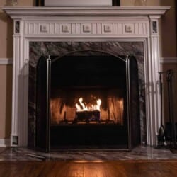 Wood Burning Fireplace. Relax fireside with a cup of hot cocoa or a glass of wine.